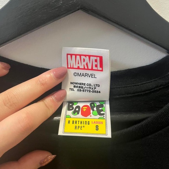 BAPE X Marvel shirt - Picture 3 of 4